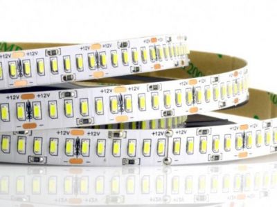 Светодиодная лента Ультрояркая 3014 240 LED IP33 24V/12W белый