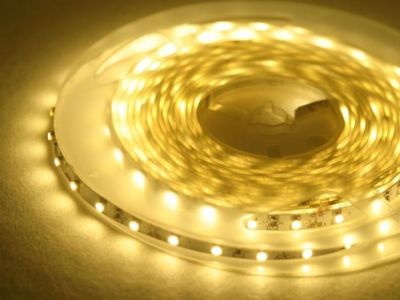 Светодиодная лента Стандарт 2835 60 LED IP33 12V/4,8W теплый белый 3000K